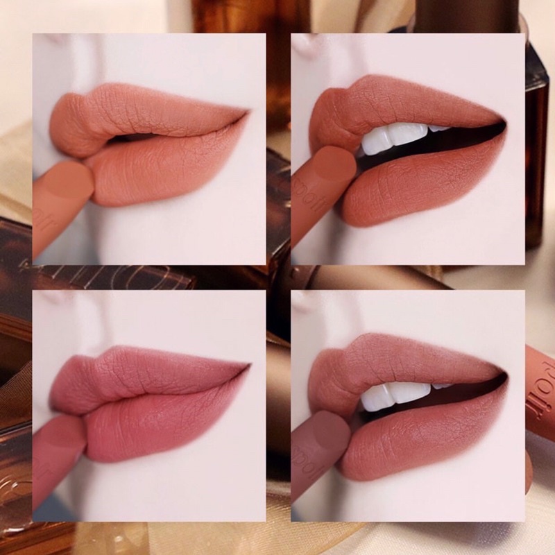 Son thỏi lì nhẹ môi Espoir Nowear Capsule Collection Dusky Brown