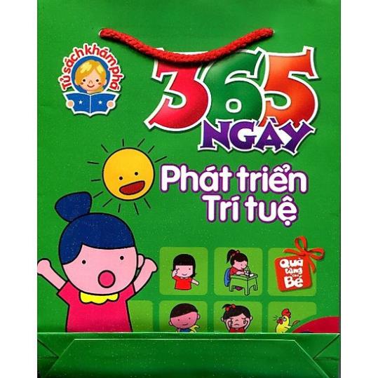 Sách Combo Tủ Sách Khám Phá - 365 Ngày Phát Triển Trí Tuệ 4 (Túi 8 Cuốn) - MLB - Bản Quyền