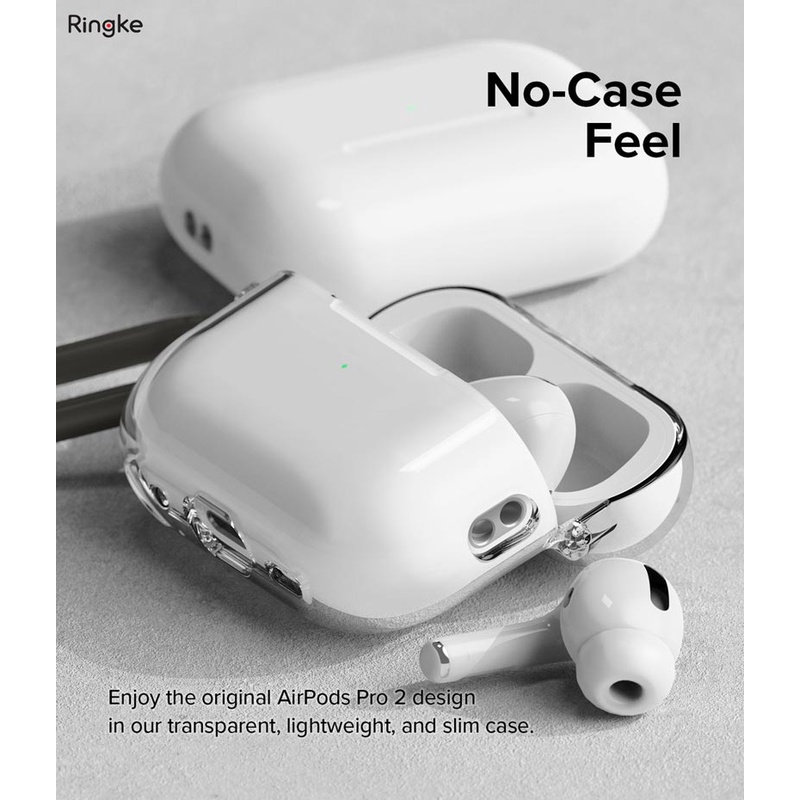 Vỏ ốp Airpods Pro 2 RINGKE Hinge Clear