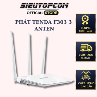 Thiết bị modem phát wifi tenda f303 3 anten 300 mps cục phát sóng wifi tốc độ cao 3 râu