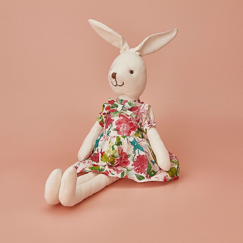 Thỏ Nhồi Bông Mềm Mại Dễ Thương Cho Bé