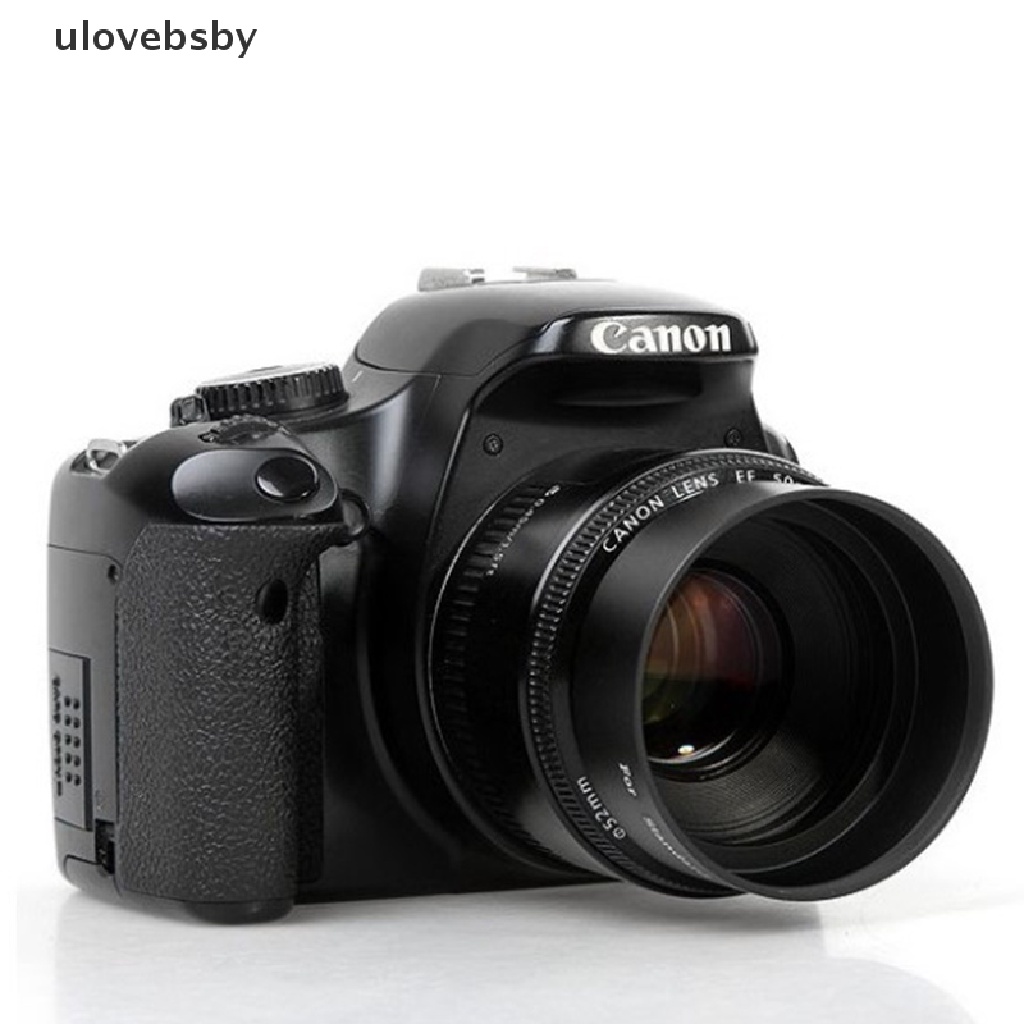 Ống kính kim loại dài ulovebsby 1pc hood cho canon nikon sony cho ống kính máy ảnh olympus pentax vn