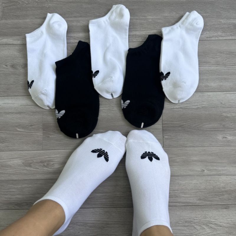 Tất vớ thể thao nam nữ Adidas cổ ngắn hàng dư xịn