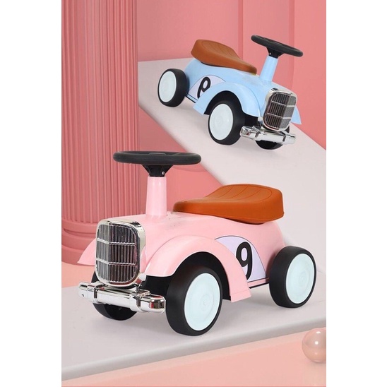 Xe chòi chân ô tô phiên bản cao cấp có nhạc cho bé