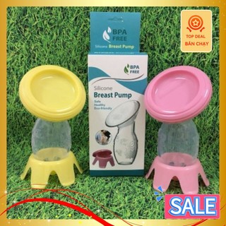 Cốc hứng sữa rảnh tay cho mẹ