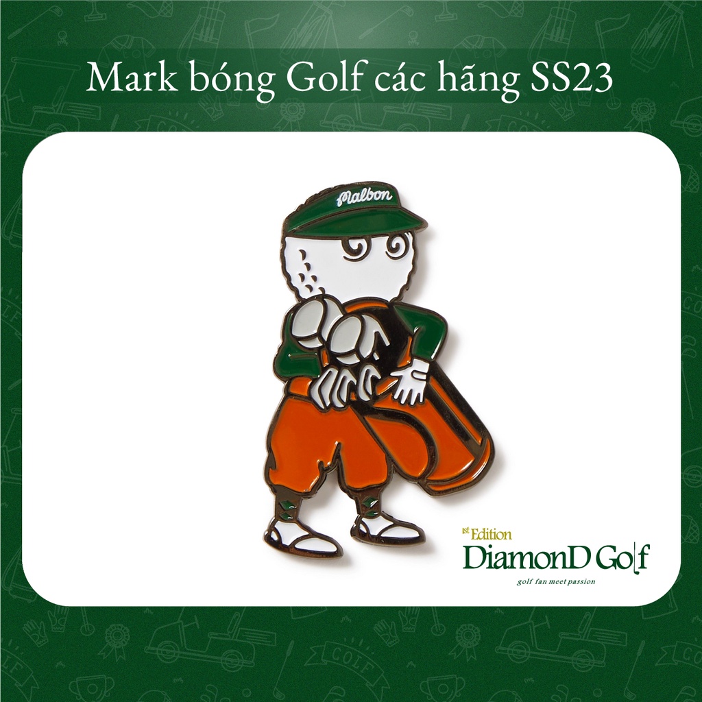 [Hàng nhập khẩu] Mark bóng kim loại cao cấp các hãng Malbon, Titleist, Mercedes, Under Armour, PGM, Callaway 2023