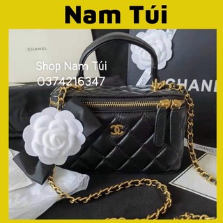 Túi cốp cầm tay hoa trà xinh size 20 fullbox sang chảnh