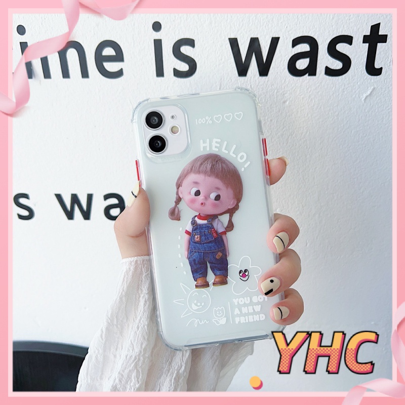 Ốp Điện Thoại In Hình Bé Gái Dễ Thương Cho iPhone 6 / S6 / 6S / 6splus / 7 / 7plus / 8 / 8plus / X / xr / xs / 11promax-812