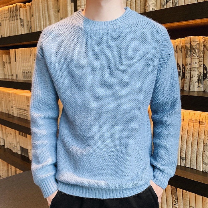 Áo len nam MENSWEAR ,áo len cổ tròn dài tay chất mềm mịn, dày dặn ấm áp thời trang phong cách hàn quốc.