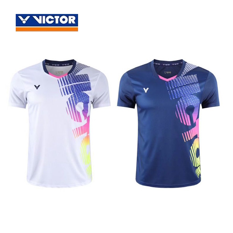 Victor 2022 Áo Thun Thể Thao Cầu Lông / Quần Áo Bàn Thoáng Khí Thiết Kế Mới Cho Nam Và Nữ