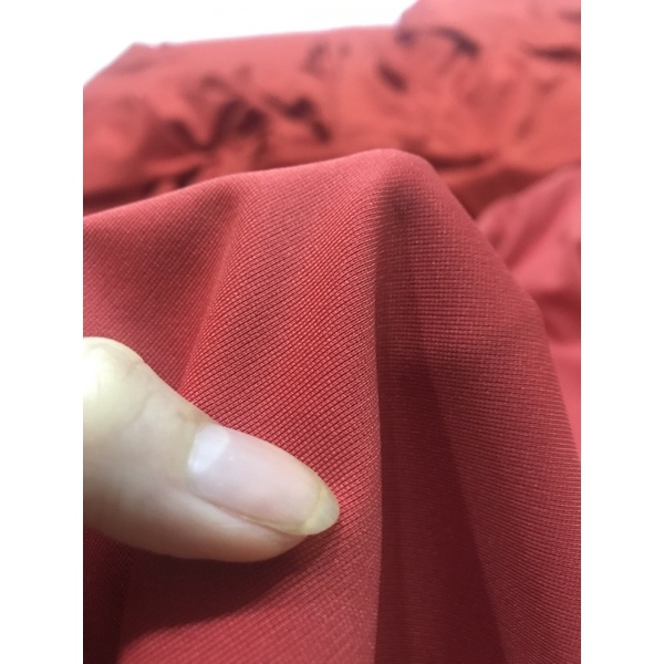 Vải thun cotton màu cam đỏ co dãn dày mềm rũ (không bị nhão )(khổ 1m5)may đầm kiểu váy dạ hội đẹp thời trang