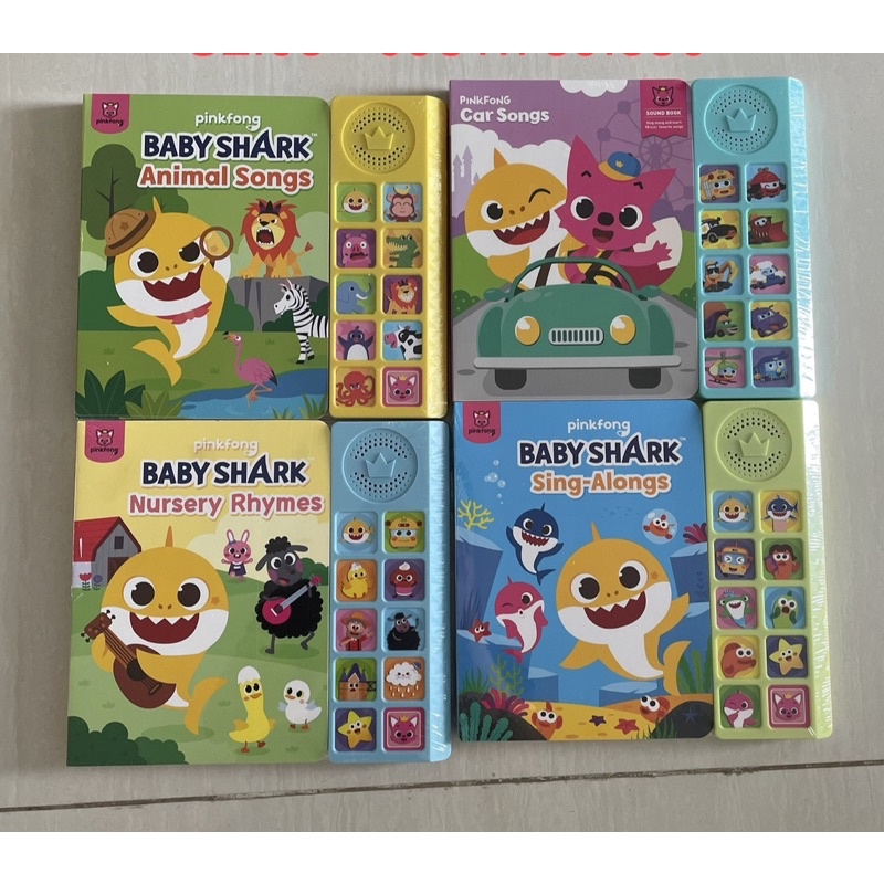 âm thanh cho bé BABY SHARK - Pinkfong Sound Book