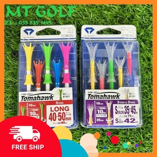 Tee Đánh Golf - Tee Nhật Tomahox ngắn, dài