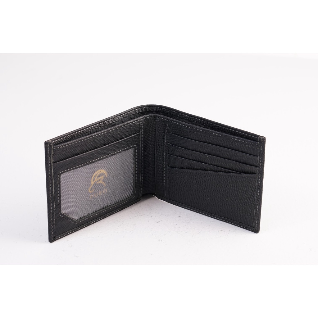 Ví Nam Da Bò Vân Saffiano Cao Cấp Bền Đẹp Chống Nước Chống Xước  Full hộp