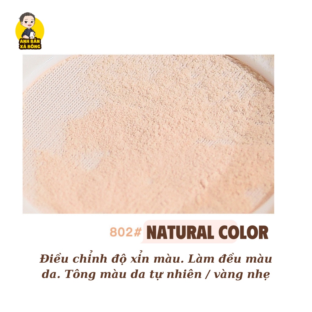 Phấn Phủ Kiềm Dầu GOGO TALES Koi Play Lotus Loose Powder GT278