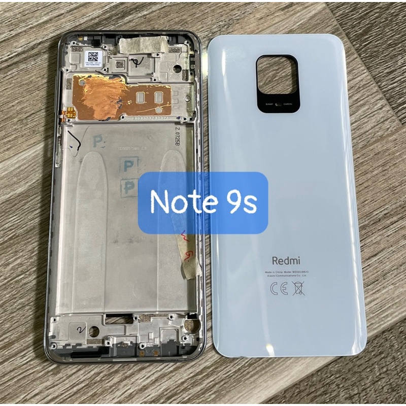 bộ xương vỏ xiaomi Redmi note 9s (loại zin)