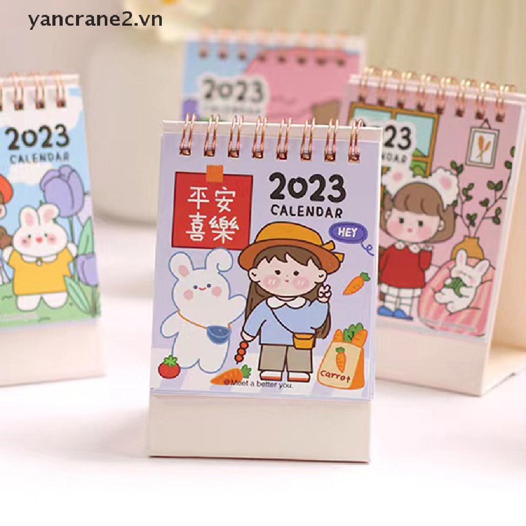Lịch Để Bàn Mini 2023 yancrane2.vn Để Bàn Văn Phòng Phẩm