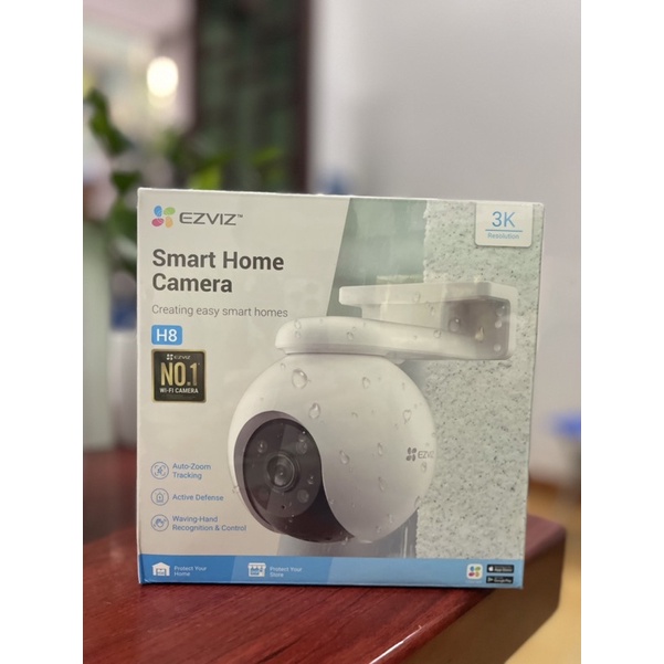 [Mã ELBAU4 giảm 4% đơn 500K] Camera WIFI ngoài trời phiên bản 2022 SIÊU NÉT EZVIZ H8 2K 3K XOAY 360 ĐÀM THOẠI, MÀU ĐÊM | BigBuy360 - bigbuy360.vn