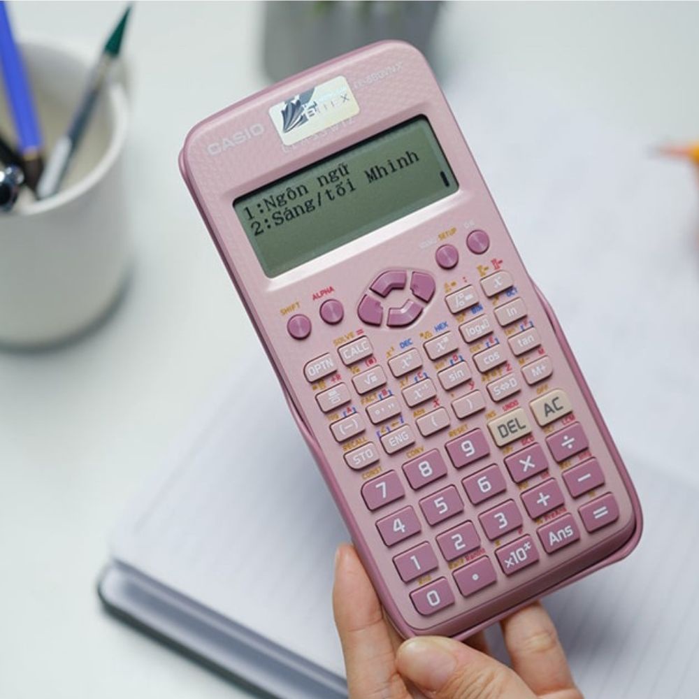 Máy Tính Casio FX 580VNX Chính Hãng Nhập Khẩu Thái Lan 521 Tính Năng Có Thể Chuyển Đổi Tiếng Việt- bảo hành  7 năm Bitex