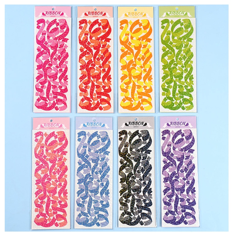 Miếng Dán Thẻ Cuckoo Kẻ Sọc Dọc Lấp Lánh GK0020