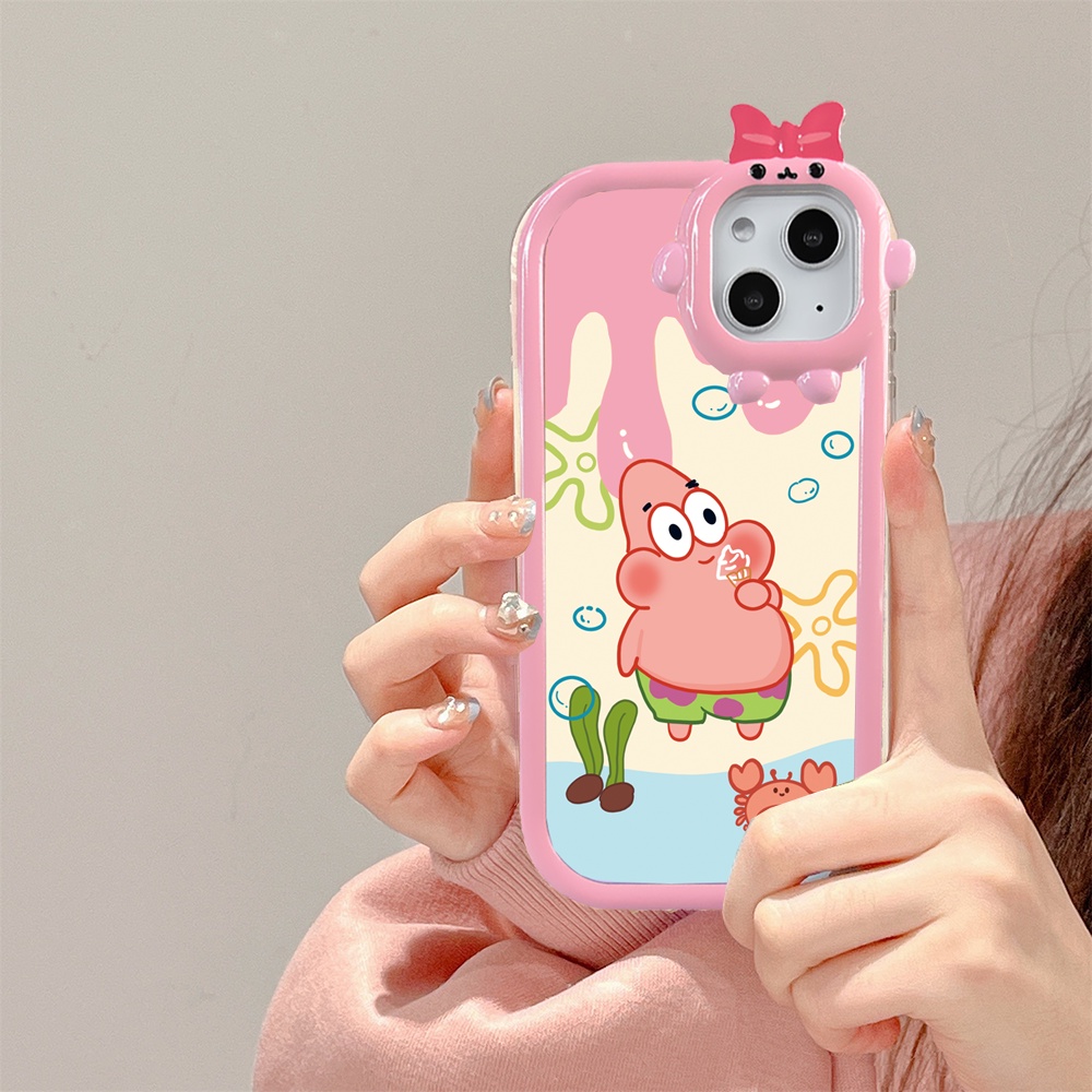Ốp Điện Thoại TPU Mềm In Hình Spongebob Dễ Thương Cho iPhone 14 11 12 13 Pro MAX 7 8 Plus 6 6s Plus XR 14Plus XS MAX SE 2020 X