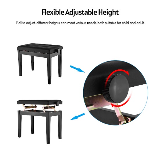 Ghế cho đàn piano cơ