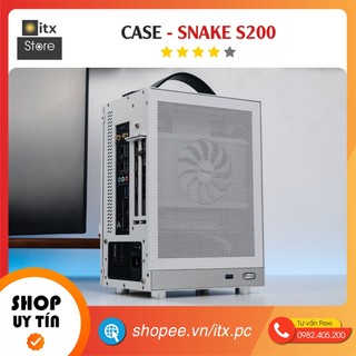 [ITX Store] - Case mini ITX Snake S200 - Thiết kế lưới Mesh