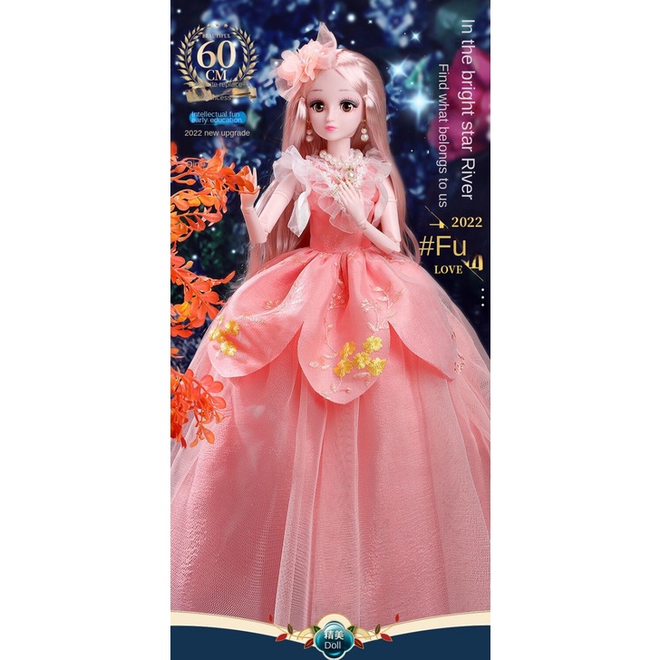 Búp Bê Công Chúa Đồ Chơi 60cm Cho Bé Gái