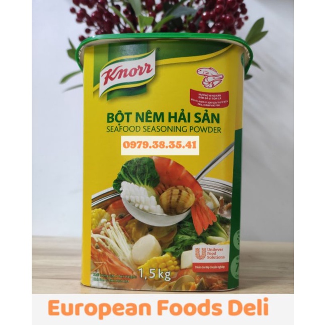 Gia Vị Súp Nền Nấu Lẩu Thái Knorr Tom Yam Paste 1.5KG