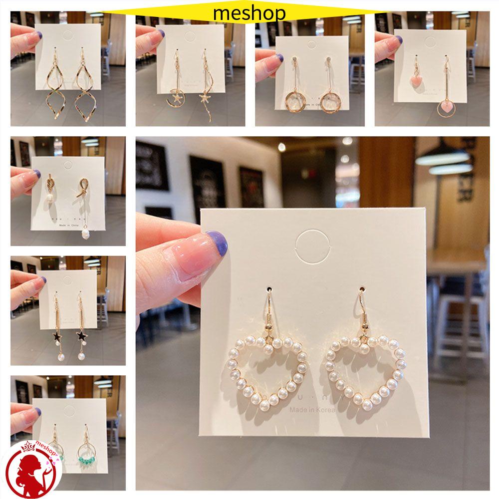 Bông Tai Ngọc Trai Thời Trang Vintage Dành Cho Nữ