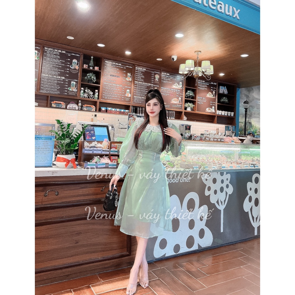 VÁY OZANGA THẮT NƠ THIẾT KẾ - VENUS DESIGN