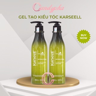 Gel bóp xoăn KARSEELL 500ML tạo kiểu tóc uốn phục hồi tóc chuẩn salon