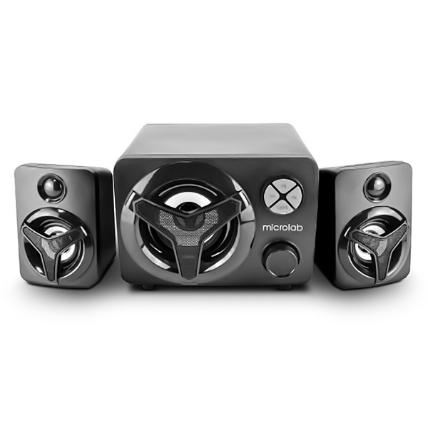 Loa vi tính Microlab U210 2.1 cắm thẻ usb bluetooth có đèn nghe nhạc hay