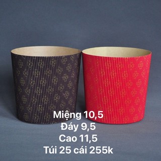 Set 25 khuôn giấy panetone