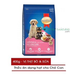 Hạt cho Chó Con SMARTHEART PUPPY - Vị Thịt Bò và Sữa