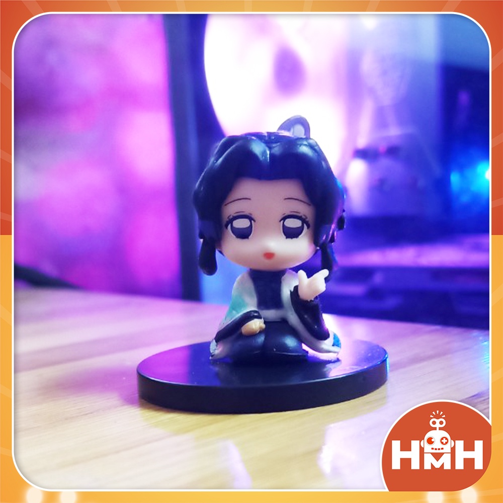 Mô hình Kimetsu no Yaiba, Demon slayer chibi cute trang trí để bàn, sưu tầm mô hình Anime dễ thương