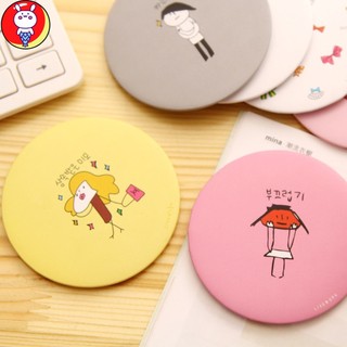 Gương Tròn Mini Nhiều Mẫu Nhỏ Gọn