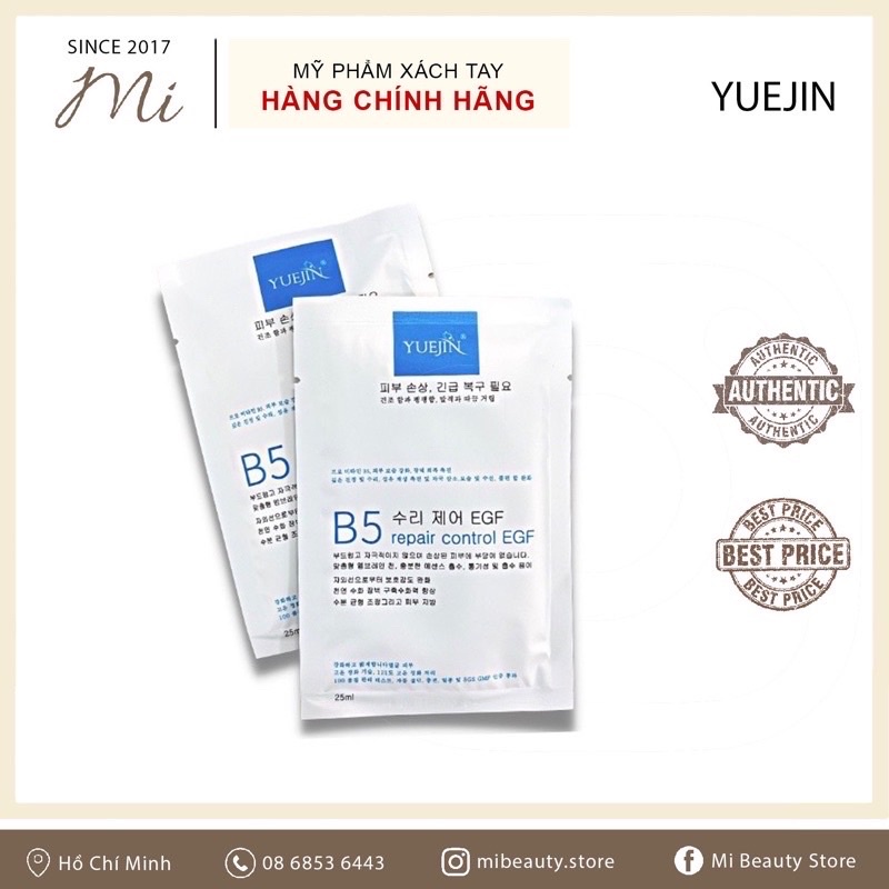 [Hàng Sẵn] mặt nạ B5 Yuejin