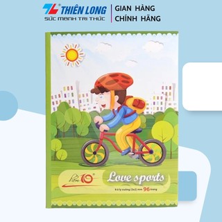 Combo tập học sinh 96 trang điểm 10 - 4 oly vuông nb068 bìa ngẫu nhiên