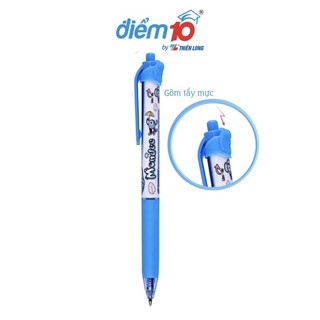 Bút gel bấm xoá được tp-gele003 thiên long hộp 20 cây