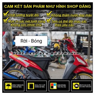 TEM RỜI MIO Z PHỐI DÁN XE ĐỎ -
