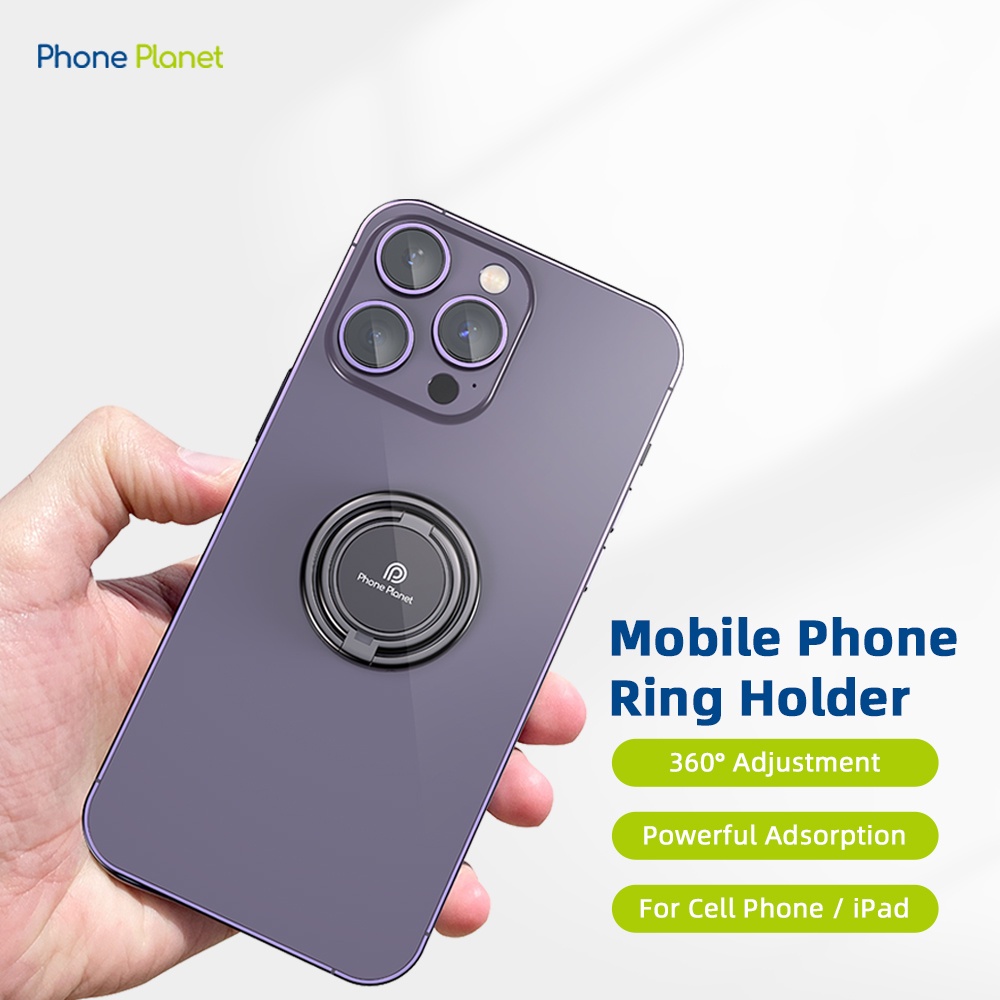 Phone Planet 360° Giá Đỡ Điện Thoại Phone Ring Holder Dạng Nhẫn Có Thể Điều Chỉnh Kích Thước
