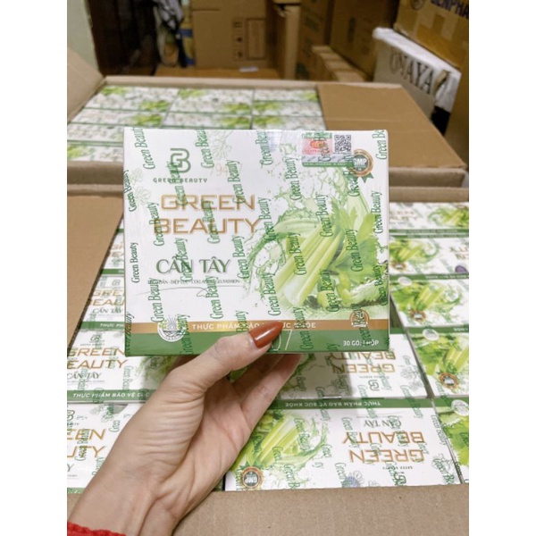 Nước Ép Cần Tây Green Beauty Cần Tây  Diệp Lục { Hộp 30 Gói}