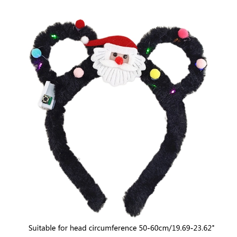 Băng Đô Cài Tóc Hình Tai Gấu Nhiều Màu Sắc