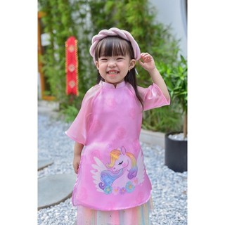 Áo dài cách tân pony 1-10 kèm bờm