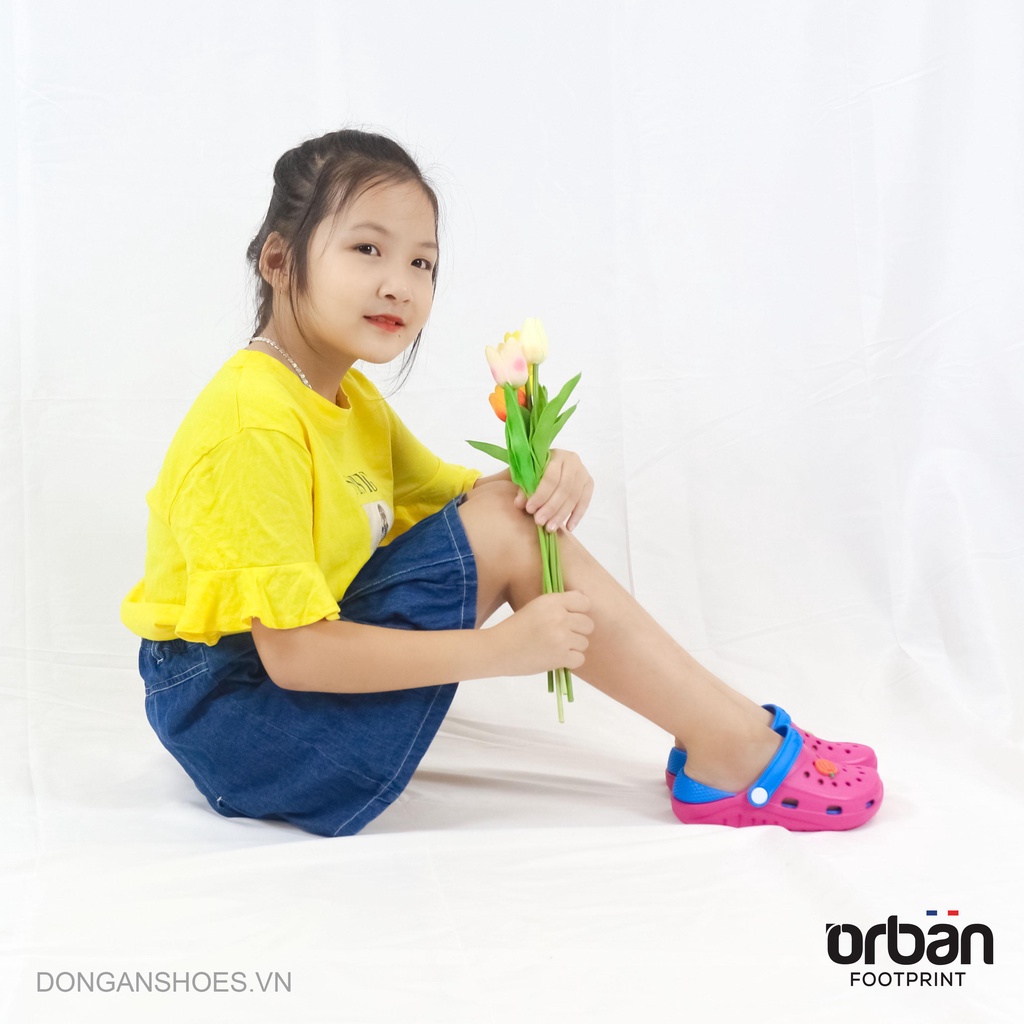 Dép Sục Cho Gia Đình D2002 EVA Phylon Siêu Nhẹ Chống Thấm Nước Chính Hãng Nhiều Màu