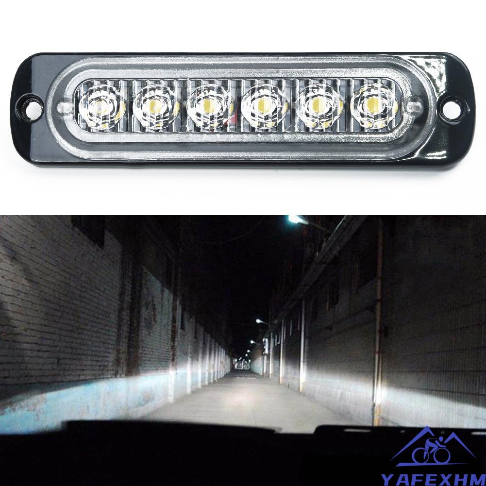 Đèn LED 6 Bóng Khẩn Cấp 12V 4WD Chuyên Dụng Cho Xe Hơi / Tàu Thuyền