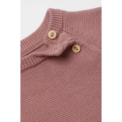 Set quần áo len hồng xanh HM H&M_hàng chính hãng authentic