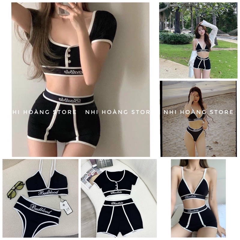 Set bikini kèm ảnh thật - bên mình đa số đều làm mút khách lưu ý phân loại nhé 🥰  🥰🥰