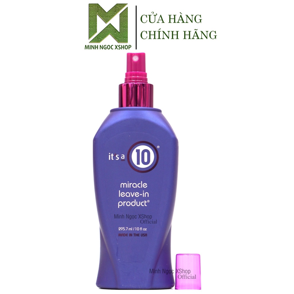 Xịt dưỡng tóc cao cấp It’s A 10 Miracle Leave in Product 59.1ML - 120ML - 295.7ML